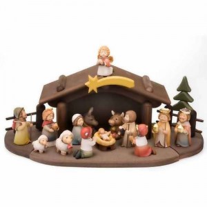 presepe legno val gardena