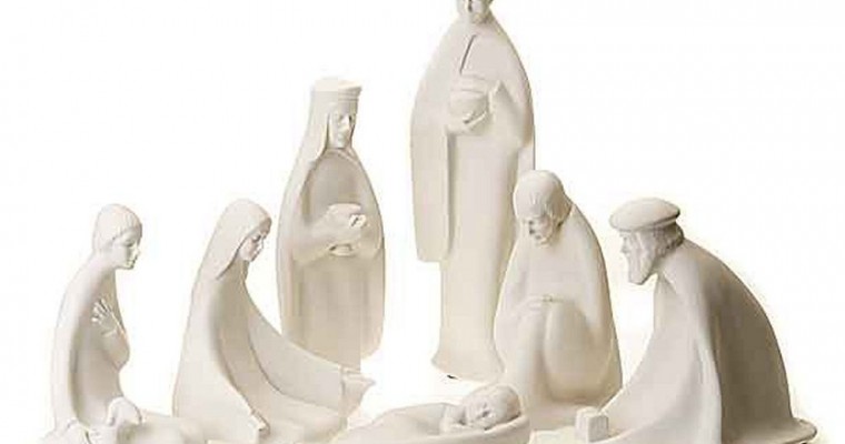 Un presepe minimalista per un Natale Moderno e Chic
