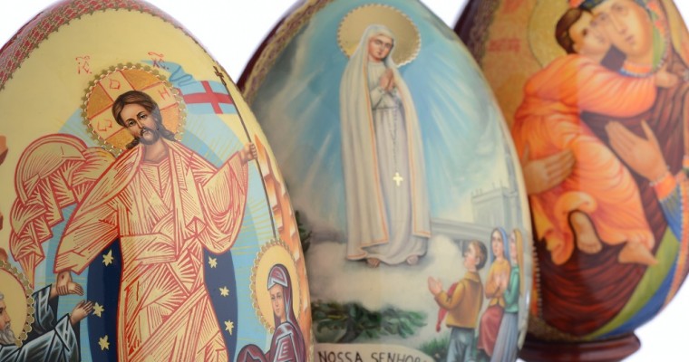 Le uova russe dipinte: simbolo della Resurrezione di Cristo
