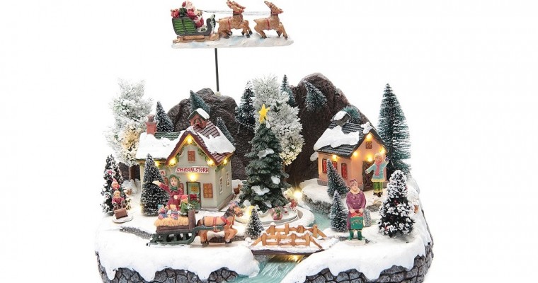 I villaggi natalizi in miniatura di Holyart