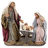Natività classica 30 cm Presepe Napoletano movimento