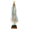 madonna di fatima con colombe resina varie misure