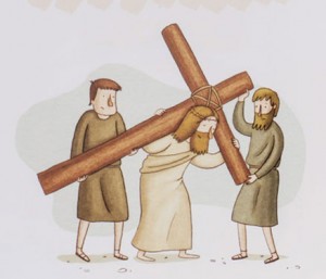 via crucis storia per bambini