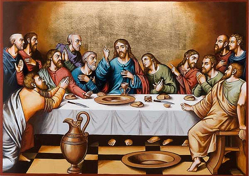 Il Calice Di Gesù Nell'ultima Cena