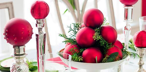 Set 4 candele a cilindro rosa centrotavola di natale in cera decorazioni  addobbi natalizi casa tavola decorative
