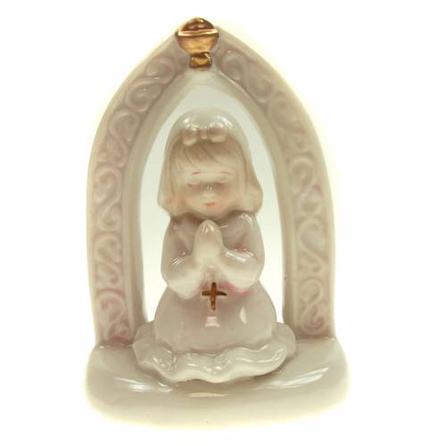 bambina ceramica prima comunione
