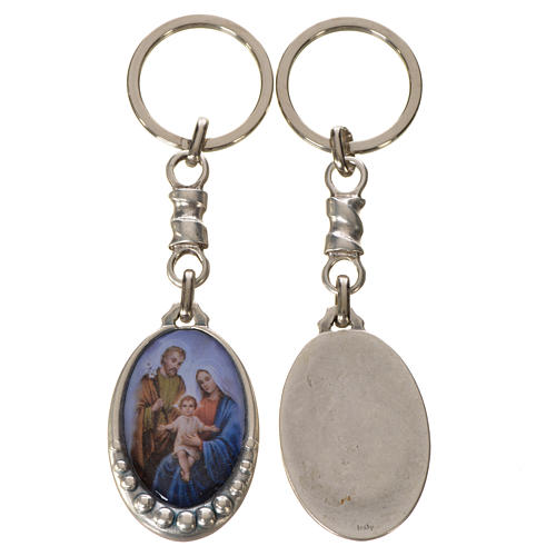 Portachiavi con Sacra Famiglia