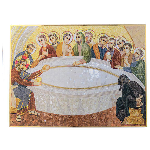 l'ultima cena stampa rupnik