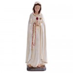 statua santa rosa mistica gesso madreperlato