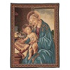 madonna del libro di sandro botticelli. - 100x100