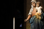 statue sacre in gesso