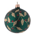 palline-di-natale-vetro-verde-decorazione-pungitopo-dorato-80-mm-6-pz