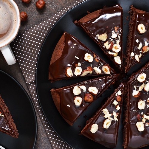 torta al cioccolato fondente