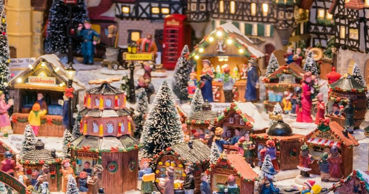 Villaggi di Natale in miniatura: fai entrare la magia del Natale a casa tua
