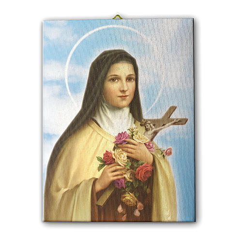 quadro-su-tela-pittorica-santa-teresa-del-bambin-gesu