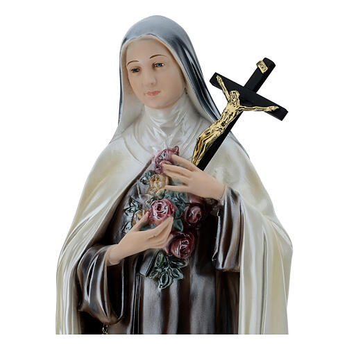 santa-teresa-60-cm-gesso-madreperlato