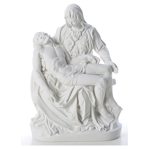 statua la pietà in marmo
