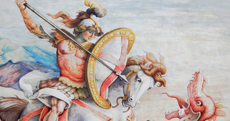 La storia di San Giorgio che uccise un drago