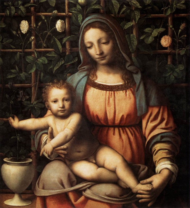 Bernardino_Luini madonna_del_roseto