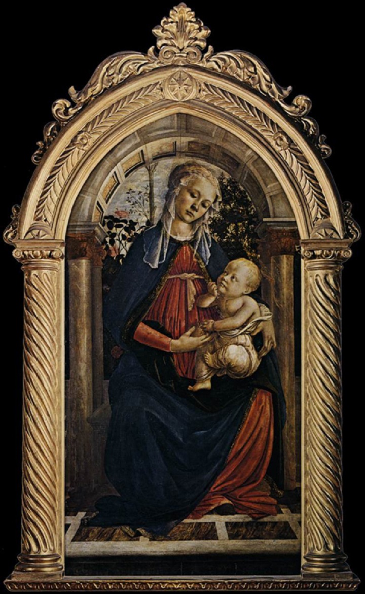 MadonnaRosetoBotticelli