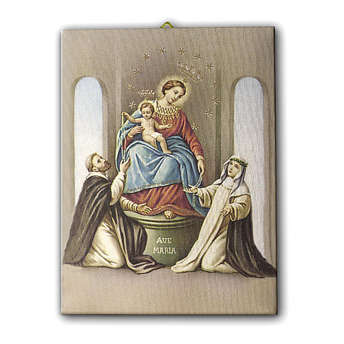 quadro-su-tela madonna pompei
