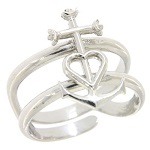 anello-regolabile-in-argento-925-fede-speranza-e-carita - 1