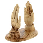 porta bibbia legno ulivo mani betlemme fatto a mano 21 cm 150x150