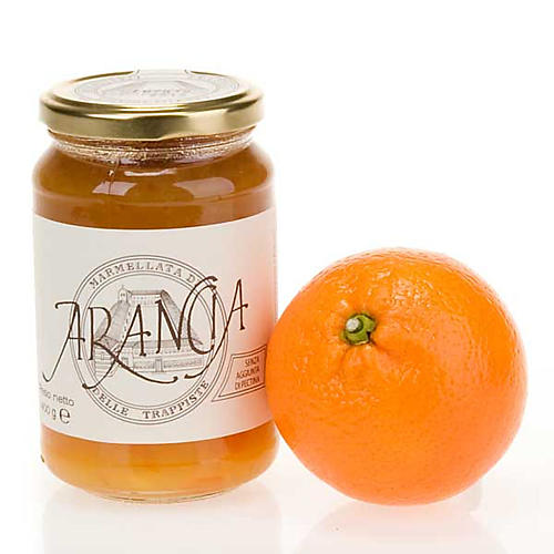 marmellata arancia 400 gr trappiste vitorchiano