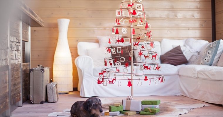 Gli alberi di Natale a spirale: l’eleganza dello stile scandinavo