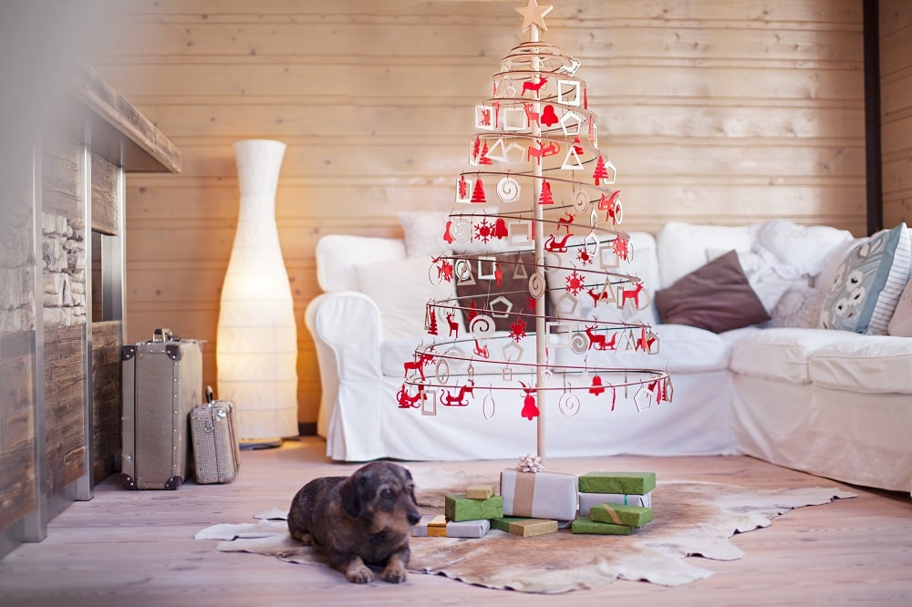 Gli alberi di Natale a spirale: l'eleganza dello stile scandinavo