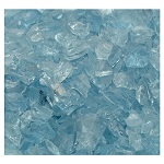 ghiaia presepe vetro azzurro 300 gr