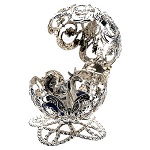 sfera presepe filigrana nativita 4 5 cm