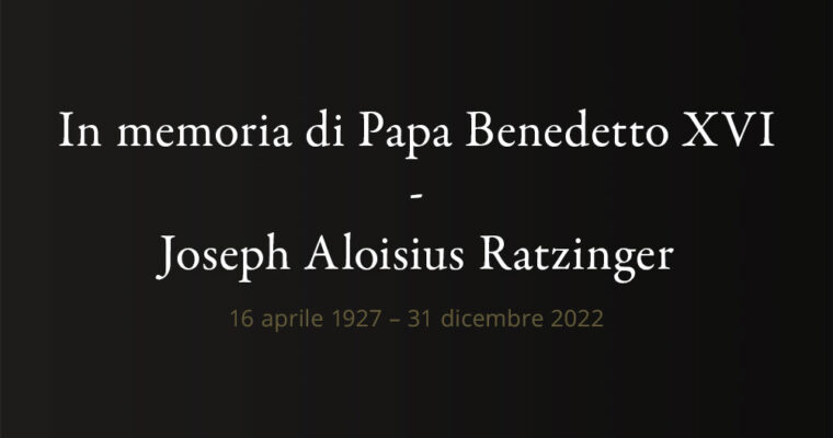 Benedetto XVI: la storia del papa emerito