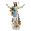 assunzione maria angeli statua resina 18x12x6 cm