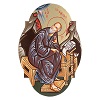 icona san giovanni evangelista ovale