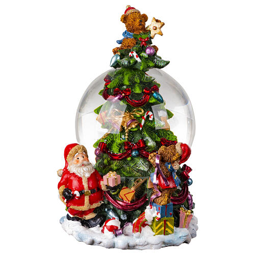 carillon albero di natale 20x10x10 cm melodia