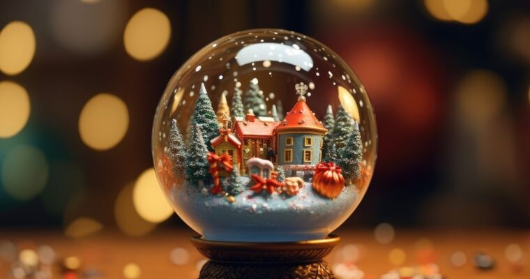 Palla di vetro con neve: ecco com’è diventata una magica tradizione natalizia
