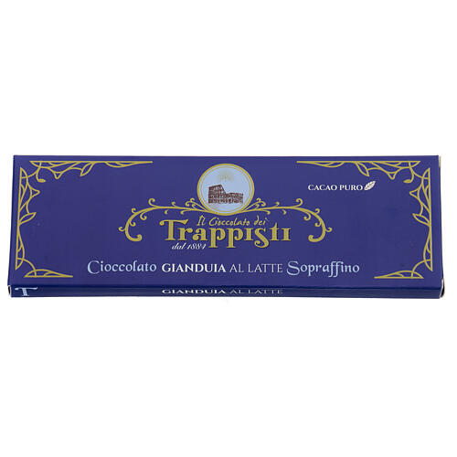 gianduia al latte 150 g trappisti frattocchie