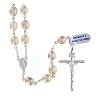 rosario perle fiume barocche 8 mm miracolosa
