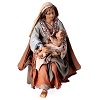 maria con bambino sulle gambe 30 cm angela tripi