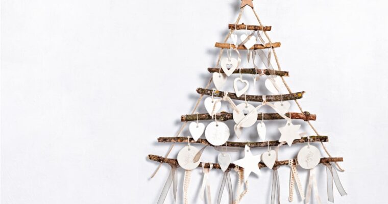 Come costruire un albero di Natale a parete