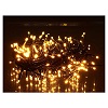 catena 200 led bianco caldo ambrato telecomando remoto esterno 220v