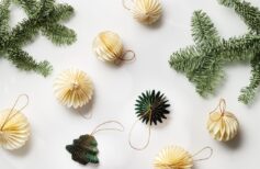 decorazioni natalizie di carta