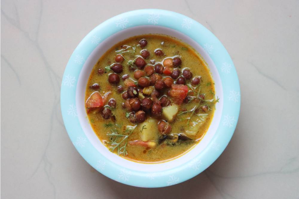 zuppa di ceci neri