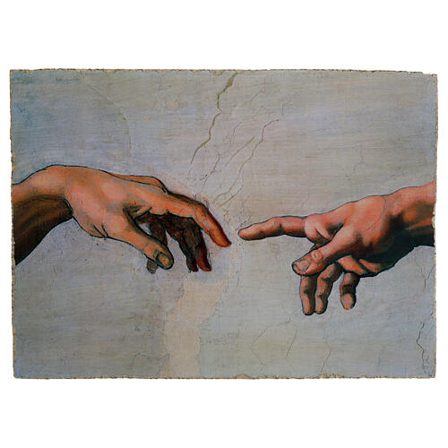 creazione di adamo michelangelo bottega tifernate essential particolare 28x40 cm