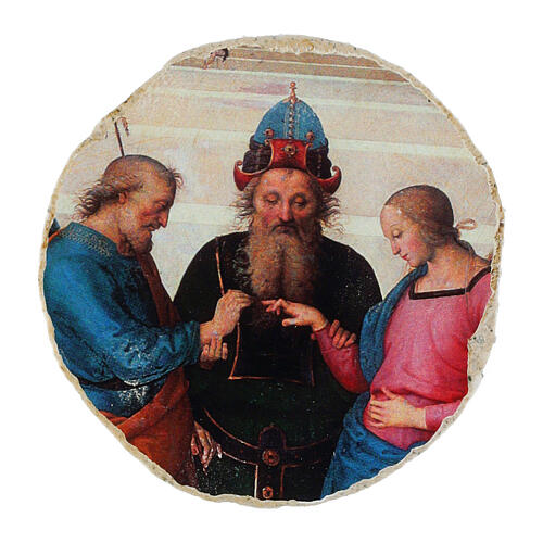 sposalizio della vergine perugino dm 6 cm essential bottega tifernate