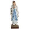 statua madonna di lourdes 85 cm in vetroresina per esterno