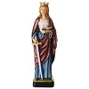 statua santa dinfna 20 cm resina dipinta
