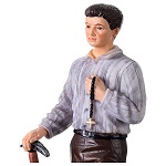 statua pier giorgio frassati resina 20 cm dipinta a mano