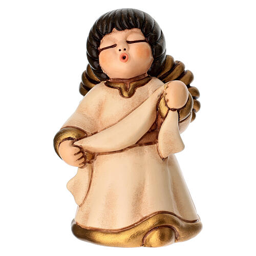 angelo annunciazione thun linea presepe classico variante beige